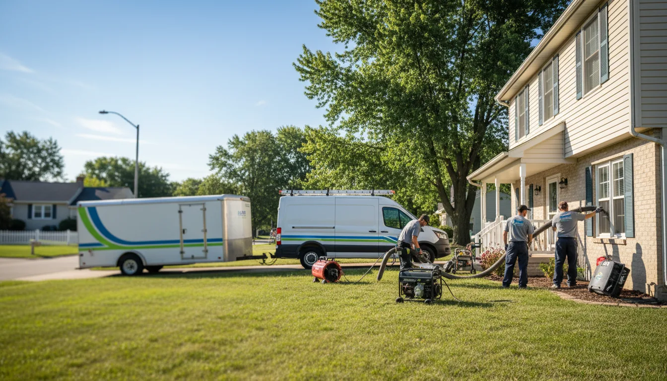 Flooded Basement Restoration And Cleanup With Repair in Cudahy, WI near me